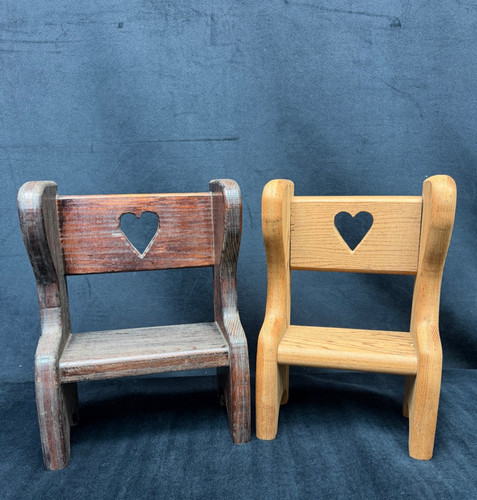 Sedie cuore legno - cuore,