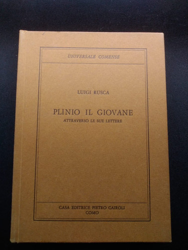 Plinio giovane attraverso - plinio, il
