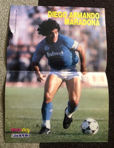 Poster maradona napoli - napoli, da