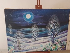 Quadro Dipinto Olio Su Tela Da