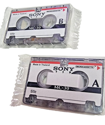 2pz microcassette sony - microcassette, mc