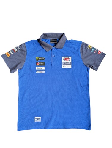 Polo yamaha blu ufficiale - yamaha,