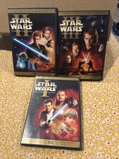 STAR WARS PREQUELS TRILOGY DVD