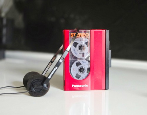 Walkman rosso panasonic - walkman,