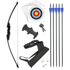 Set arco ricurvo 40 lbs con