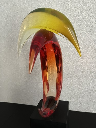Scultura vetro pino signoretto - pino,