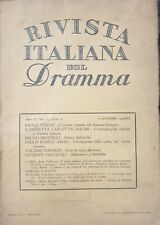 Rivista italiana del dramma