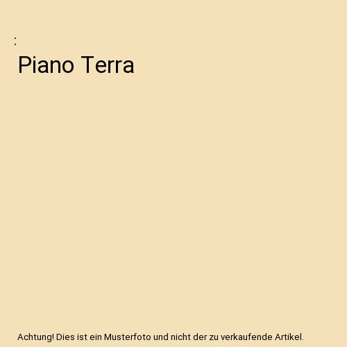Piano terra - piano,