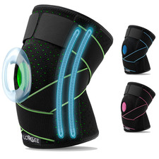 ® Tutore Ginocchio Menisco E Legamento Regolabile - Ginocchiere per Palestra - G