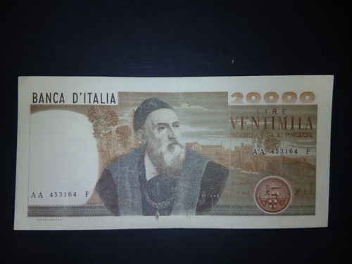 20000 lire tiziano 1975 - 20000,