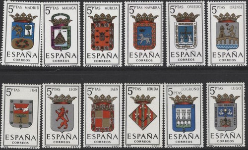 Spain 1962 arms provincial - arms,