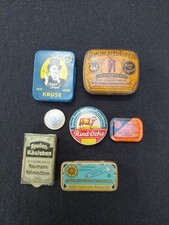 Lotto scatole di latta 1960