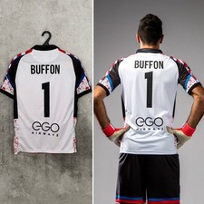 MAGLIA CALCIO PORTIERE PARMA 2021 2022 #1 BUFFON ERREA JERSEY TAGLIA M