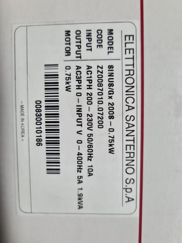 Sinus 2008 75 - 2008, 0.75