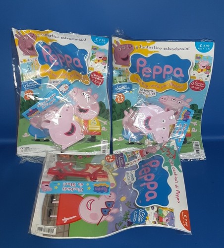 Lotto peppa pig riviste - peppa,