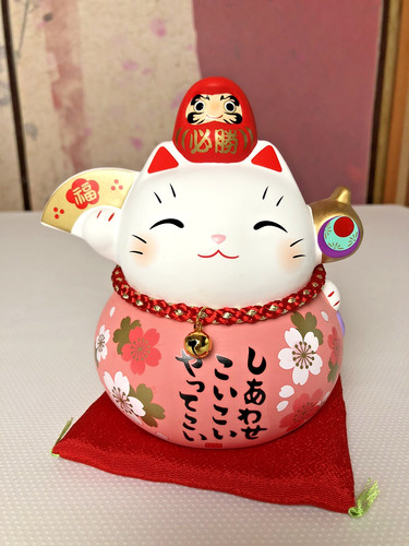 Gatto portafortuna maneki neko - maneki,