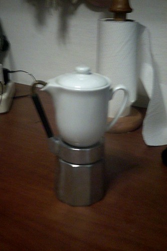 Caffettiera alluminio con - in,