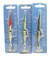 3 x DIP AGUGLIA 12 cm - 5 gr - Artificiale snodato - traina serra spigola FA771