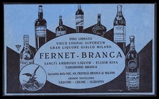 Fernet branca milano vino - branca,