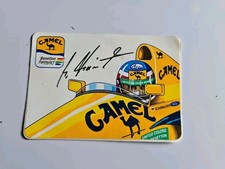 vintage ADESIVO CAMEL BENETTON FORMULA 1 SCHUMACHER