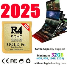 2025 R4 Gold Pro SDHC per DS/3DS/2DS/NDS Revolution cartuccia 32G scheda + USB