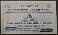 France carnet Neuf** Marianne