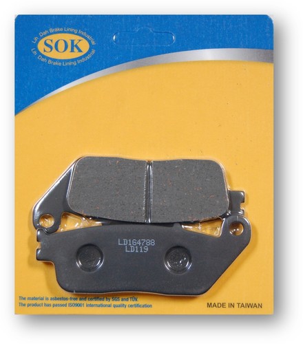 Rear brake pads - brake,