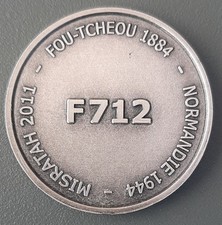 rare Coin Jeton Frégate