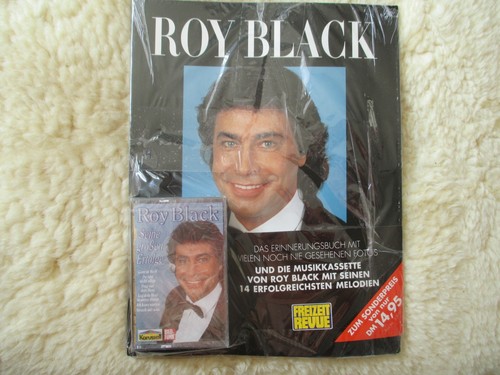 Roy black musikkassette - black,