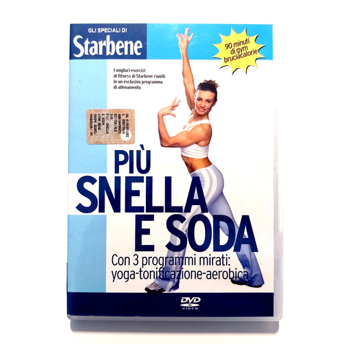 Piu snella soda dvd yoga - snella,