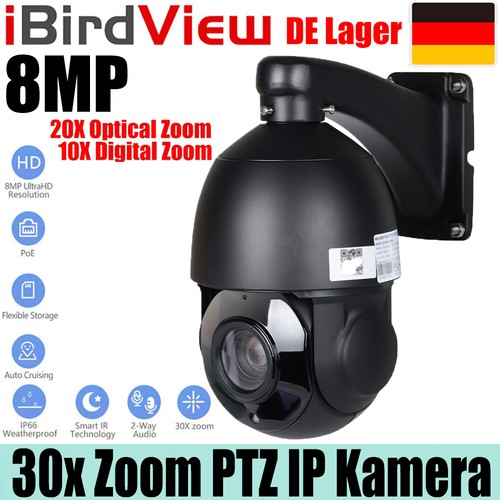 Ibirdview 30x zoom 8mp poe - 30x,