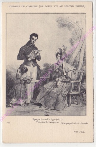 Cartolina histoire del - del, costume