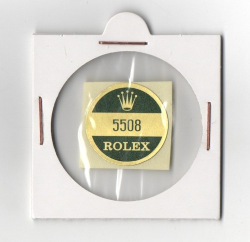 Rolex 5508 caseback case back - caseback,