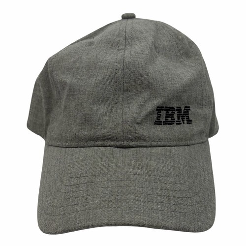 Cappello ibm strap back grigio - back,
