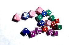 4 dadi da gioco colori a scelta 15mm