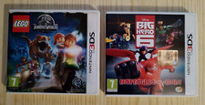 lotto 2 giochi  LEGO JURASSIC WORLD e BIG HERO 6  -  NINTENDO 3DS , 3DSXL