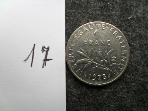 Moneta franchi francesi - , 1