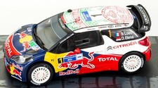 Citroen DS3 WRC S Loeb D Elena Rally Mexico 2011 Scala 1:43 Modellino Rally