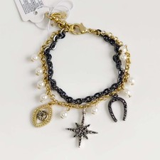 Bracciale Charms Doppio Filo