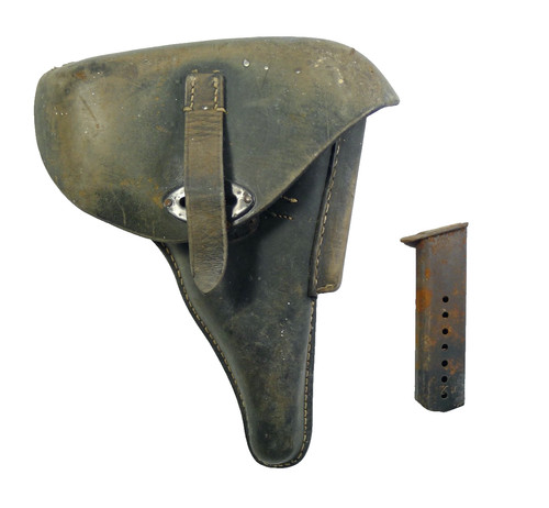 Ww2 originale fondina p38 - originale,