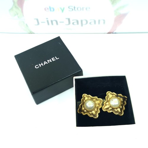 Orecchini vintage chanel rombo - orecchini,