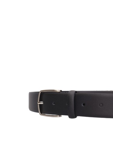 Cintura uomo vera pelle - uomo, nera