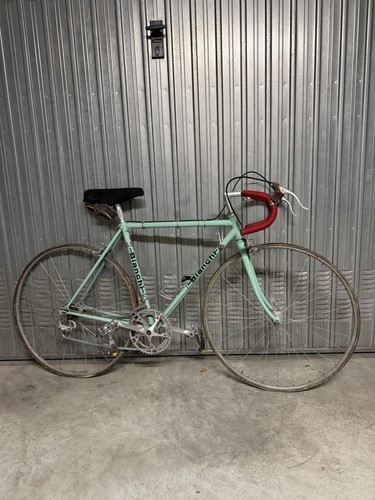Bici corsa vintage bianchi - bici,