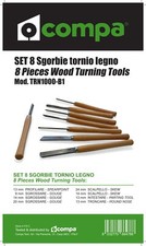 Sgorbie per tornio legno - , compa