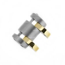 Zenith Maglia Bracciale Rainbow Mark I e Mark II acciaio e oro con Viti. 17,6 x 