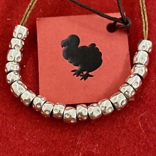Dodo Pomellato 20 Granelli Argento Unisex Ciondolo Bracciale Collana Originali