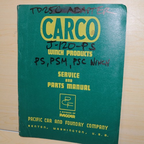 Carco 120 psm psc winch - psm,