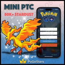 Pokémon PTC Go - Shiny Moltres Galarian - 80K Polvere di Stelle✨Leggi Descrizione✨