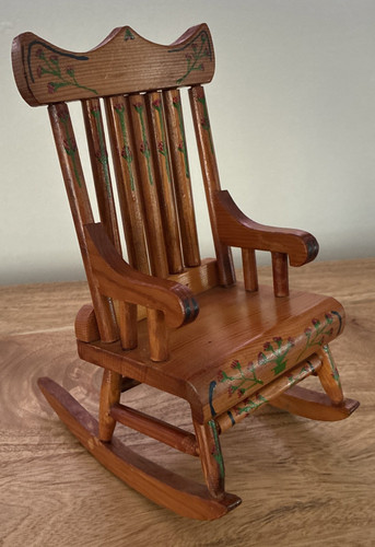 Sedia dondolo vintage casa - sedia,