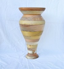 Vasi legno fatti - mano, al